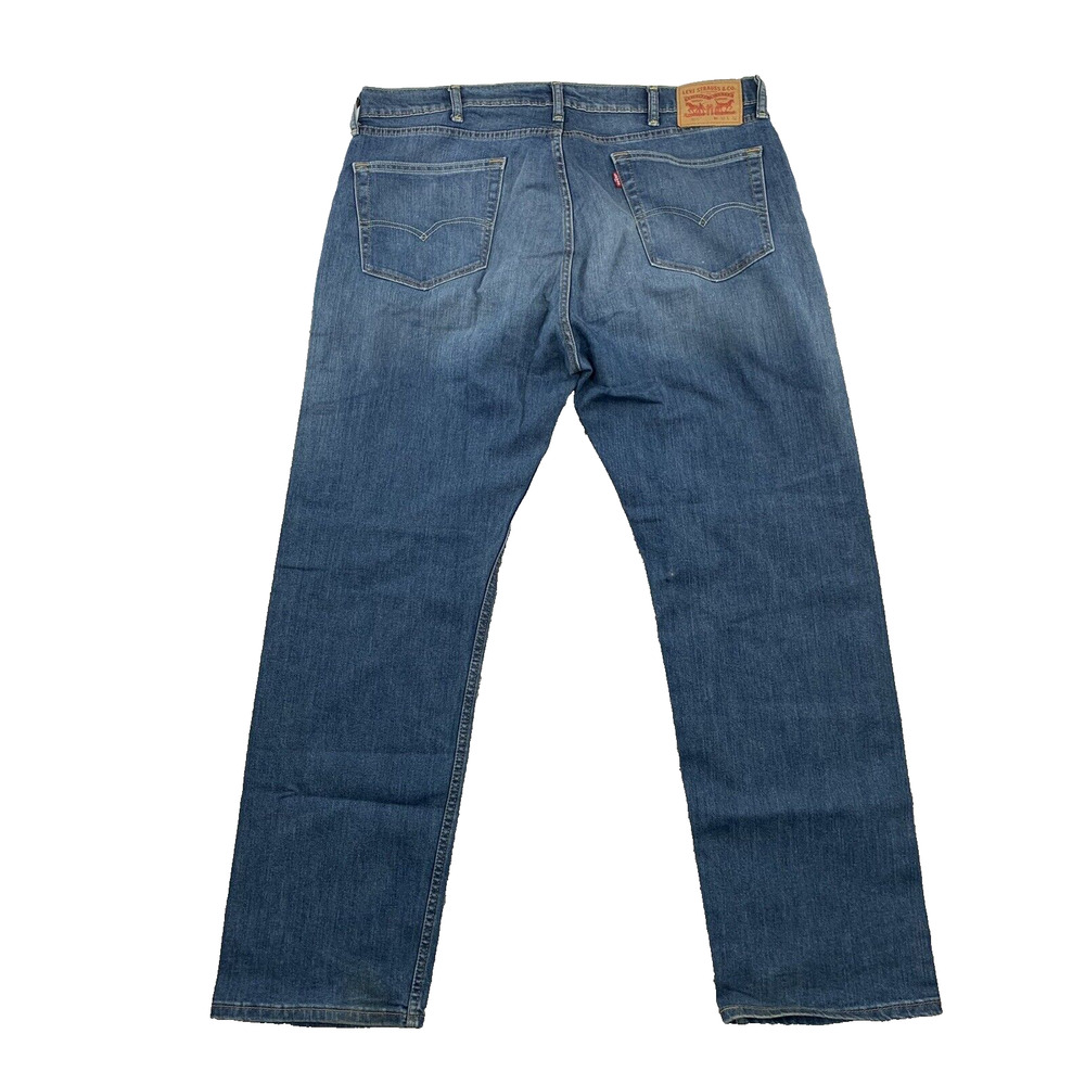 Levis 505 Jeans Size 40 Straight 32" Inseam Denim Blue Medium Wash Adult F150